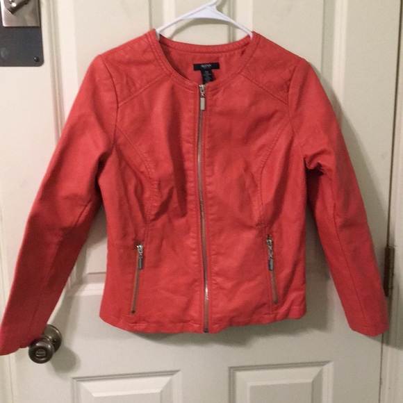 Alfani Faux Leather Jacket Cheap Buy Online